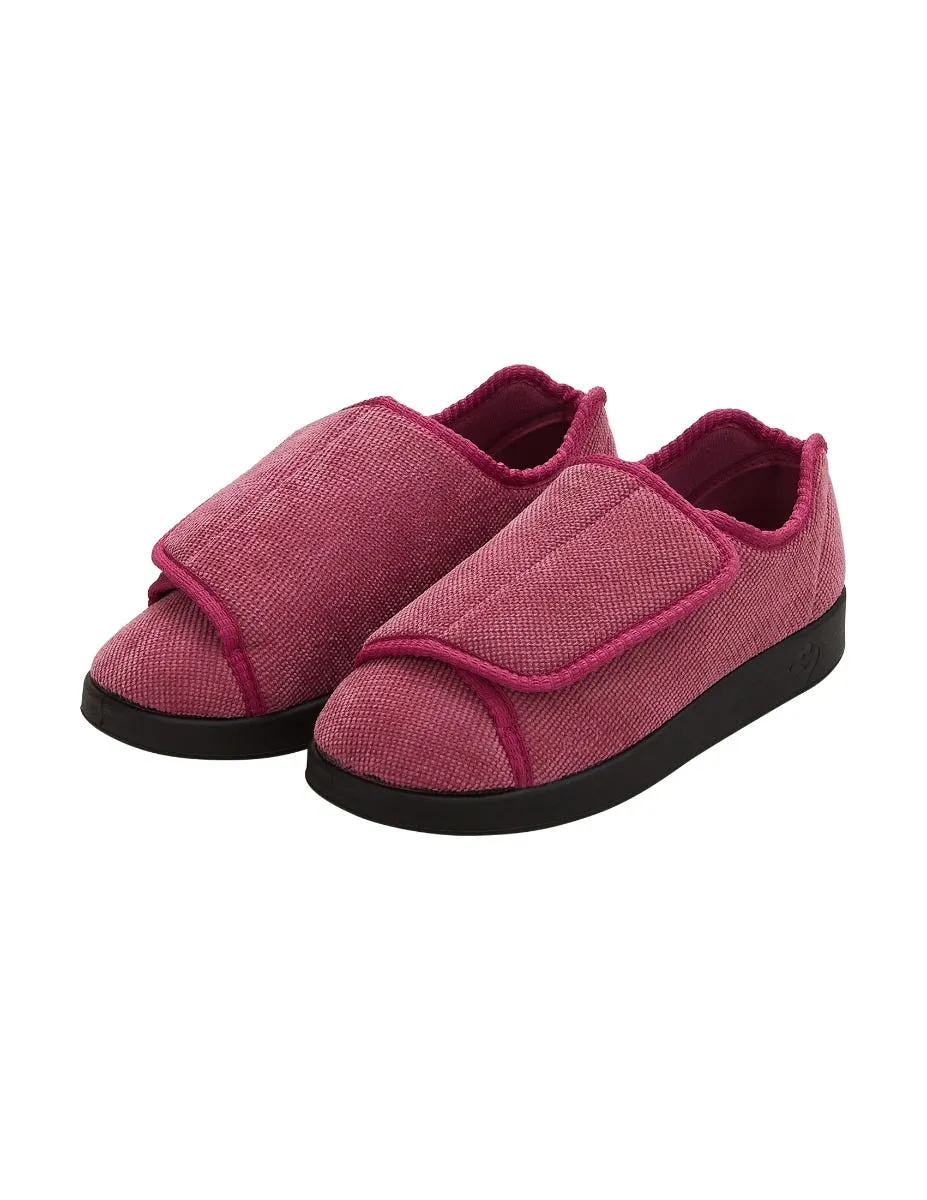 Women's Extra Extra Wide Easy Closure Slippers