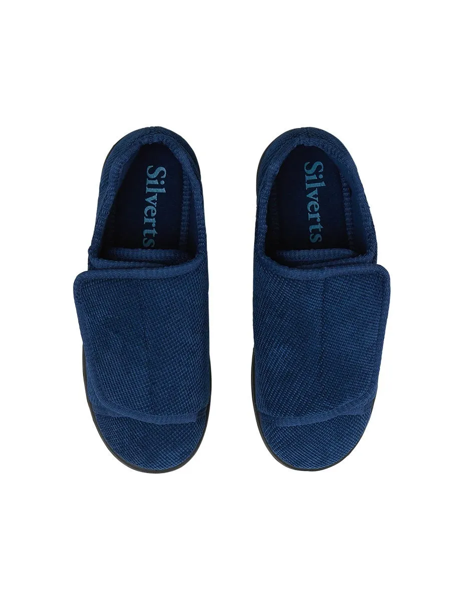 Women's Extra Extra Wide Easy Closure Slippers