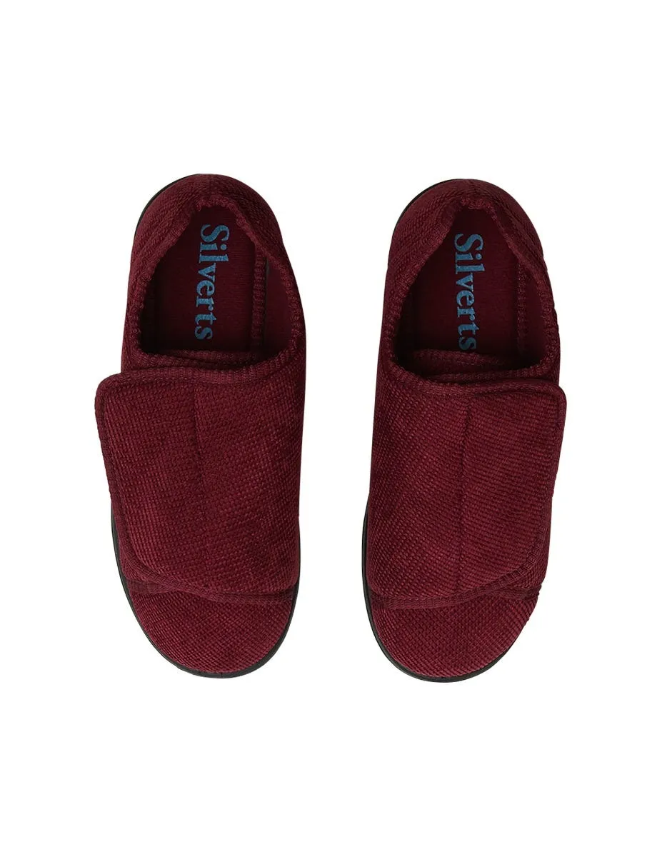 Women's Extra Extra Wide Easy Closure Slippers