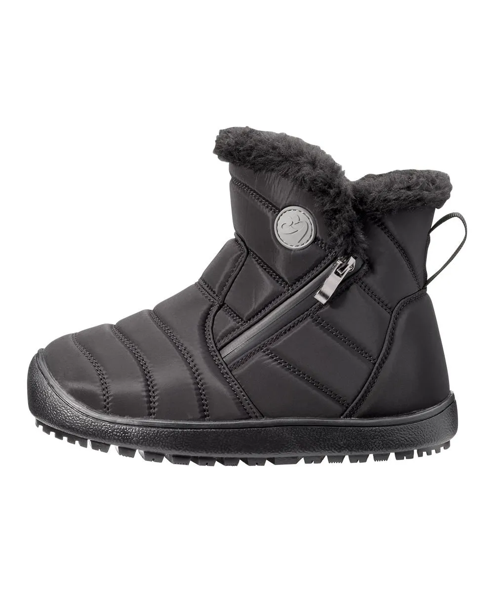 Women's Extra Wide Easy Dual Zipper Winter Boot