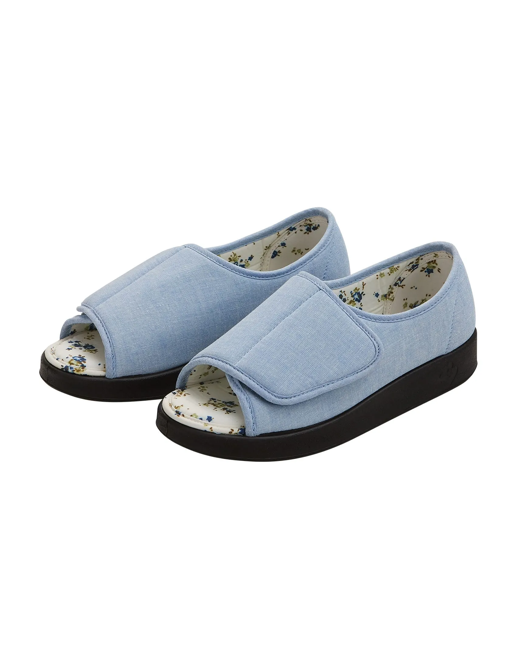 Women's Indoor & Outdoor Extra Wide Open Toe Shoes
