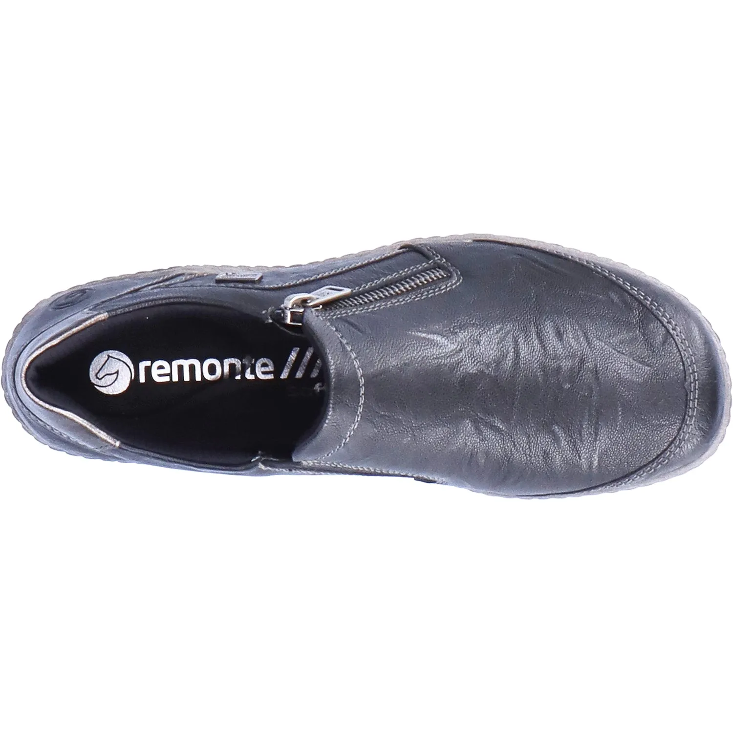 Women's Remonte R1428-03 Liv 28 Black/Silver Leather