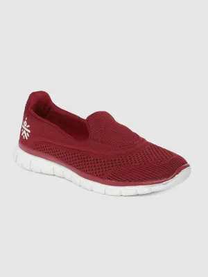 Women's Slyptuck Walking Maroon Footgear