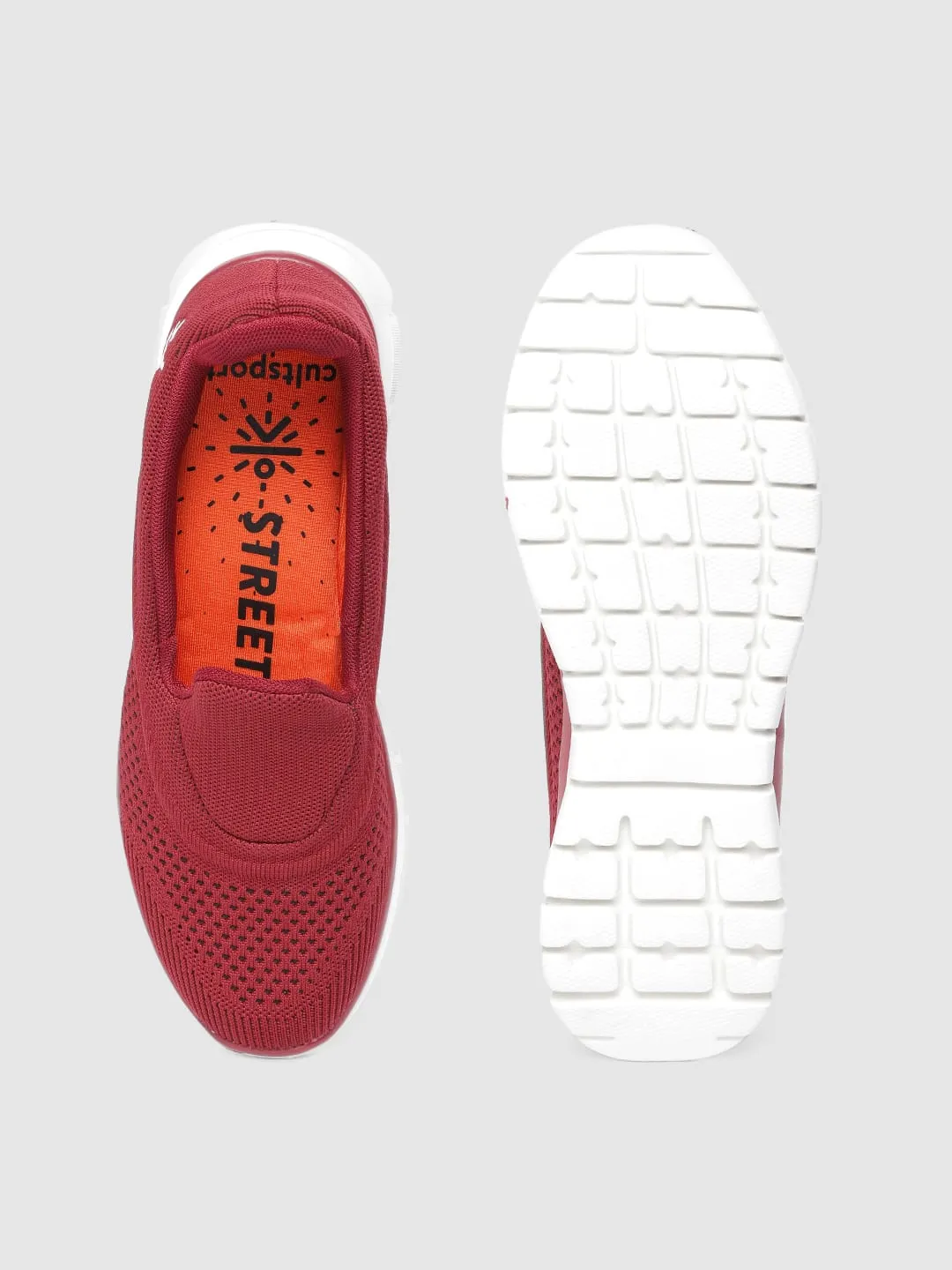 Women's Slyptuck Walking Maroon Footgear