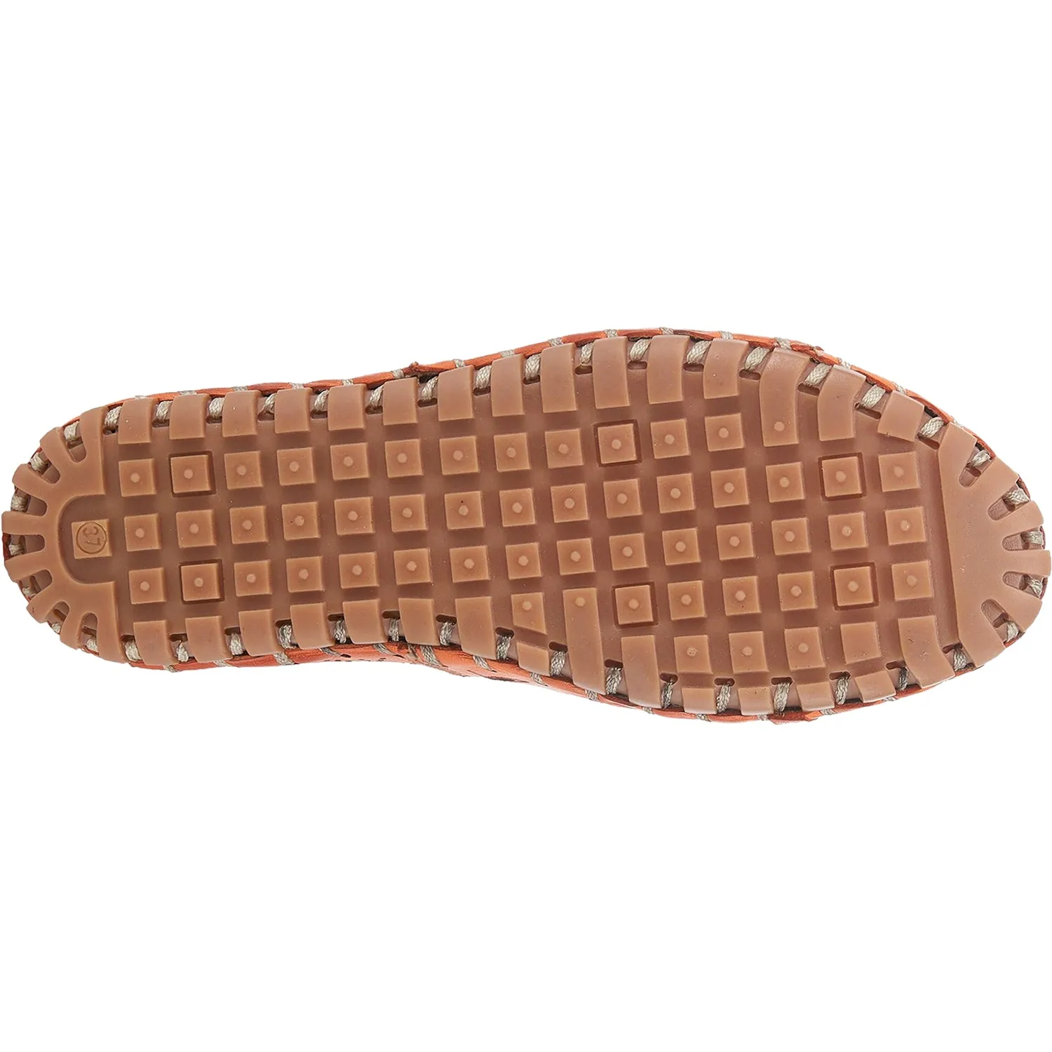 Women's Spring Step Fusaro Orange Leather