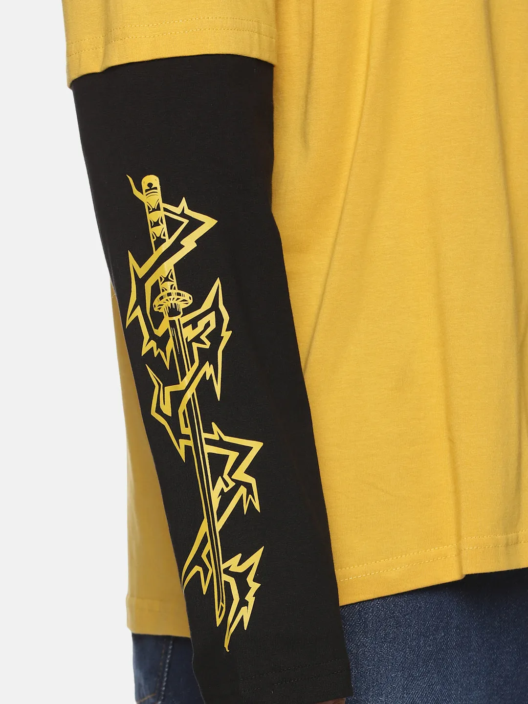 Zenitsu Full Sleeve Oversize Anime T-shirt