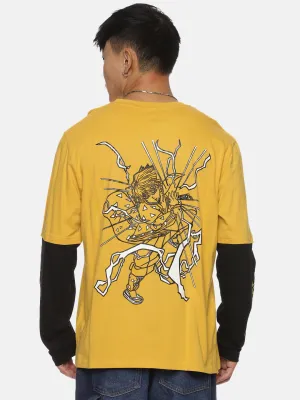Zenitsu Full Sleeve Oversize Anime T-shirt
